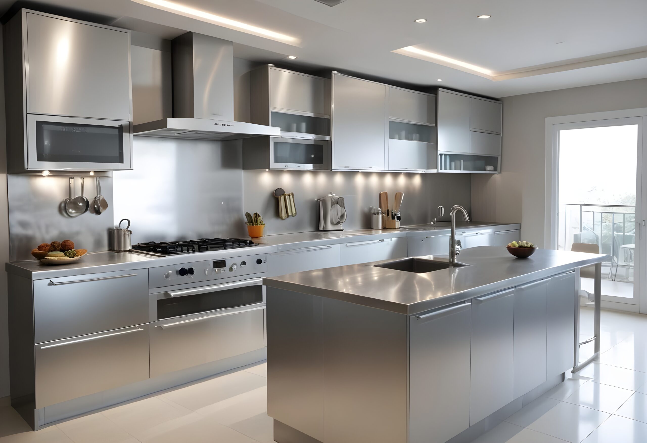 aluminium as a top choice, kitchens, interior, decor